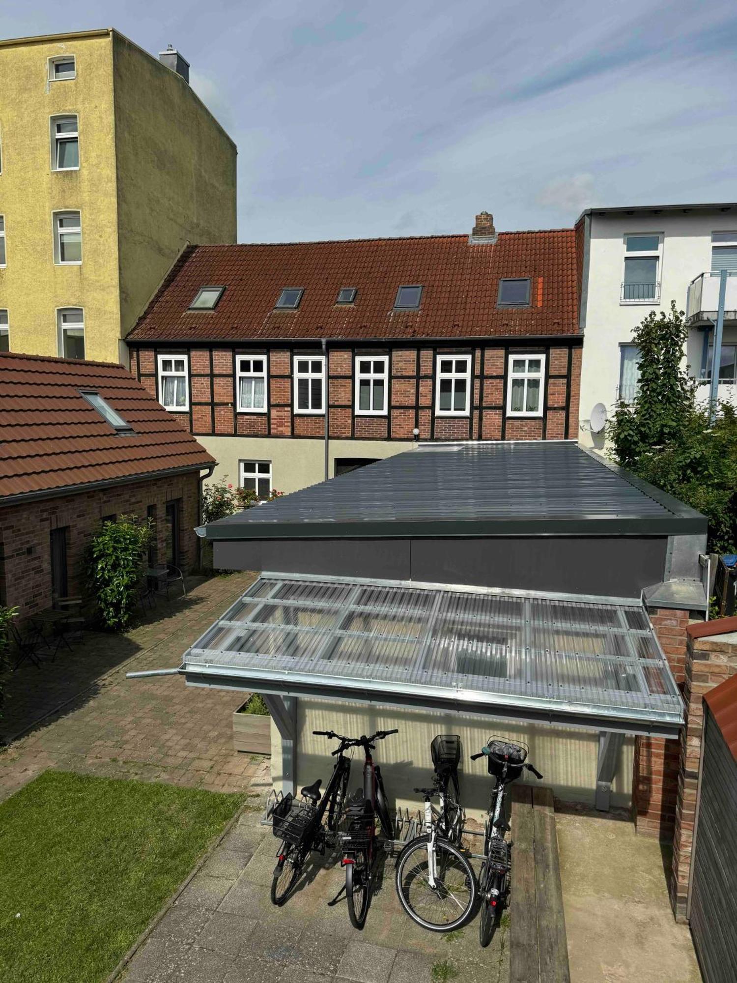 kleines Appartement am Schlossparkcenter Schwerin  Exterior foto
